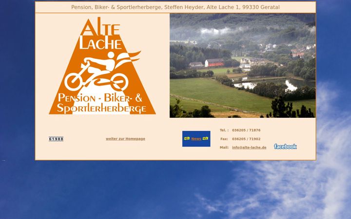 Screenshot of alte-lache.de