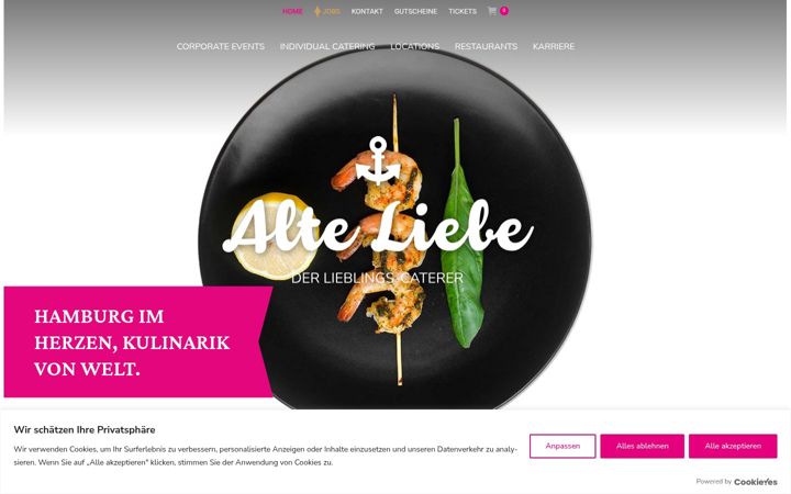 Screenshot of alte-liebe.de