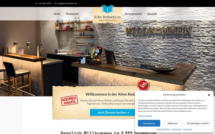 Screenshot of alte-redaktion.com