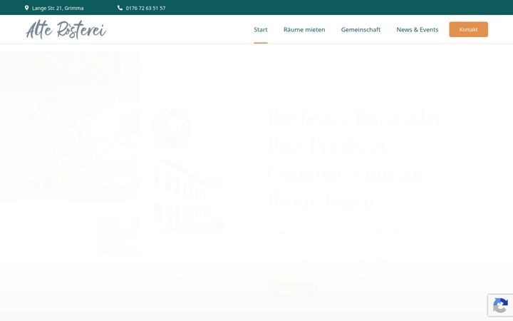Screenshot of alte-roesterei.de