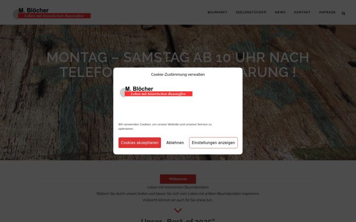 Ekrānuzņēmums no alte-ziegelei-lemgo.de
