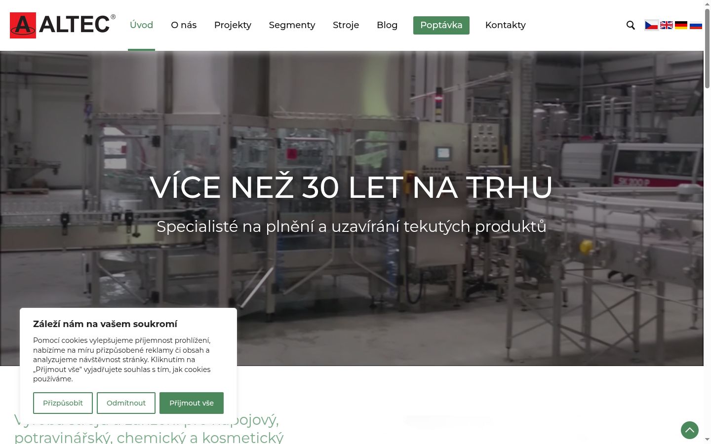Sutikimo reklamjuostės, rodytos prieš bet kokią sąveiką, ekrano kopija