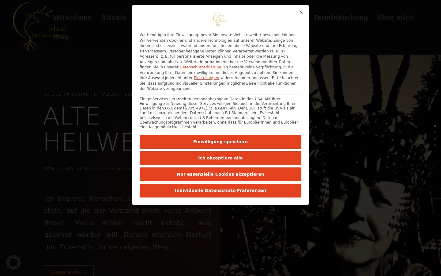 Screenshot tal-banner tal-kunsens muri qabel kwalunkwe interazzjoni