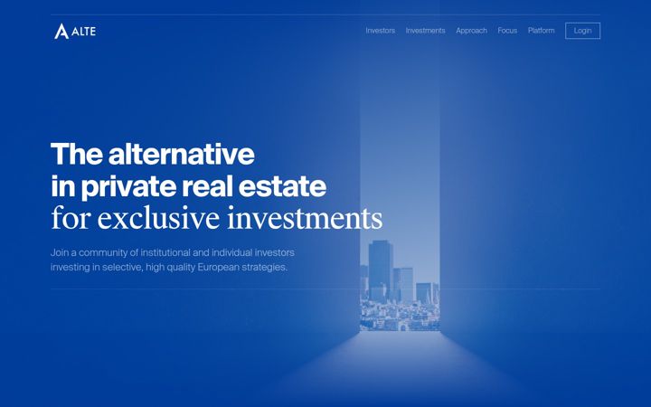 Screenshot of alteinvest.com
