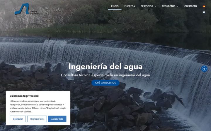 Screenshot of alteiro.es