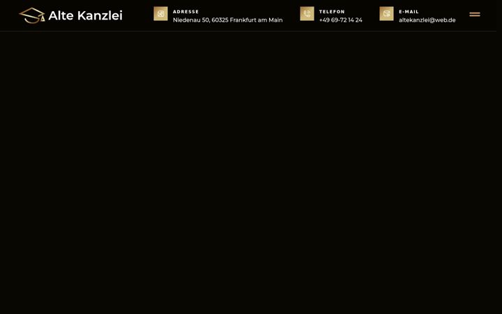 Screenshot ta' altekanzlei.eu