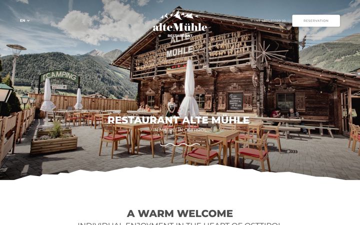 Screenshot of altemuehle-matrei.at
