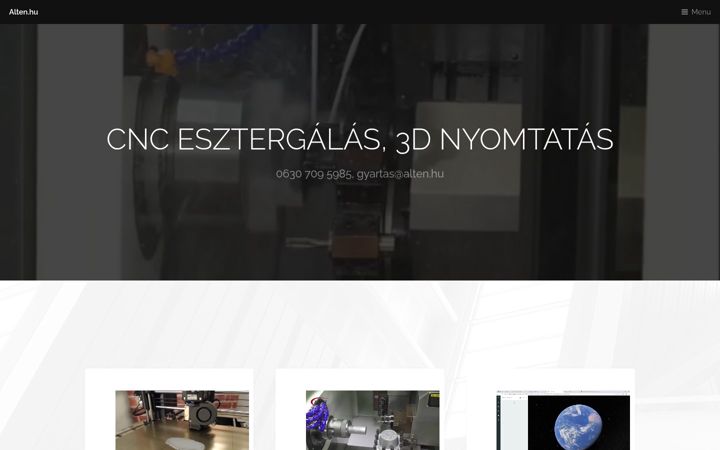 Screenshot of alten.hu