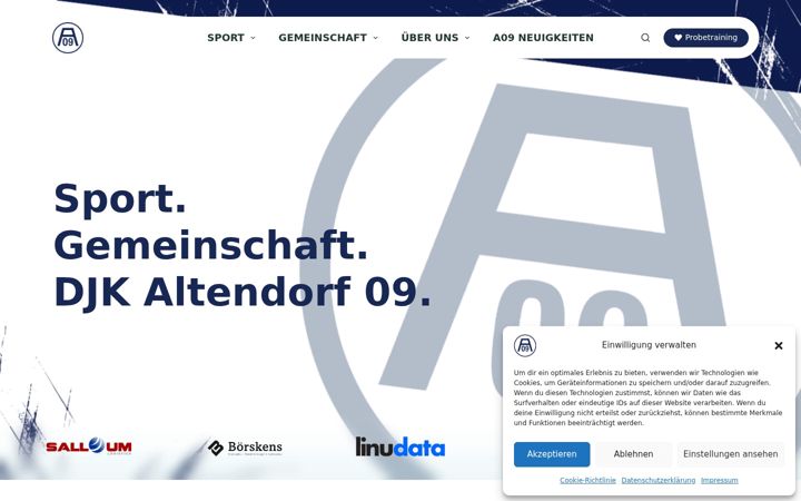 Screenshot von altendorf09.de