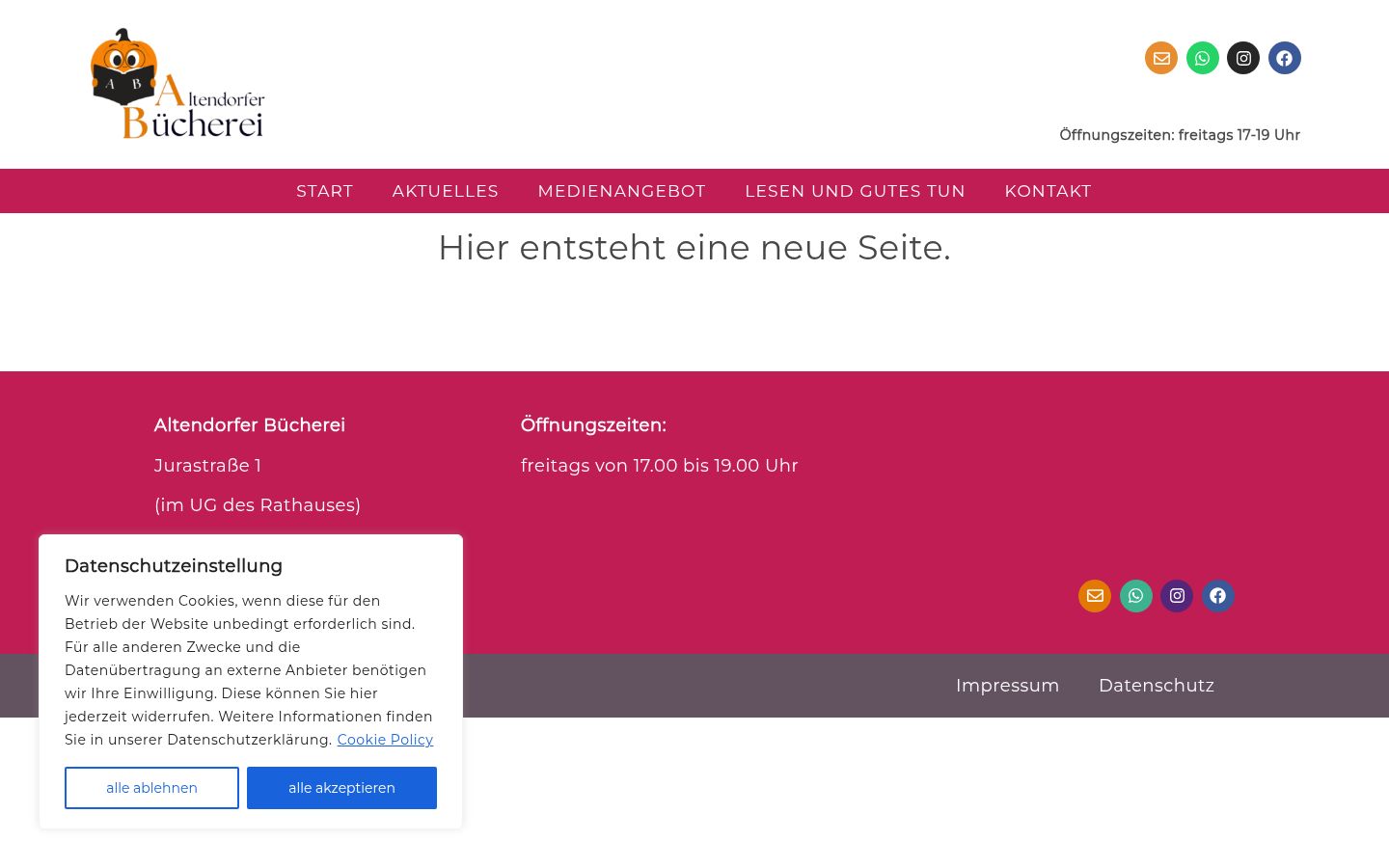 Screenshot tal-banner tal-kunsens muri qabel kwalunkwe interazzjoni