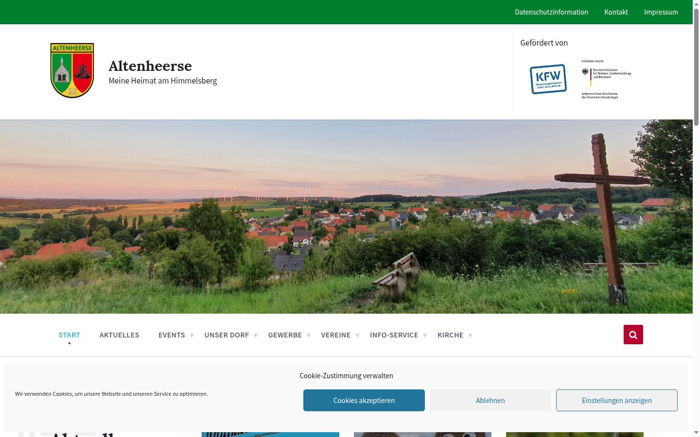 Snímek obrazovky baneru souhlasu zobrazeného před jakoukoli interakcí