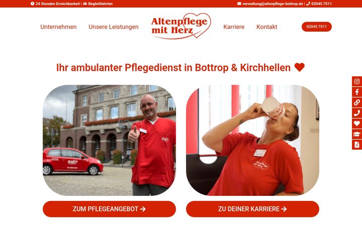 Screenshot of altenpflege-bottrop.de