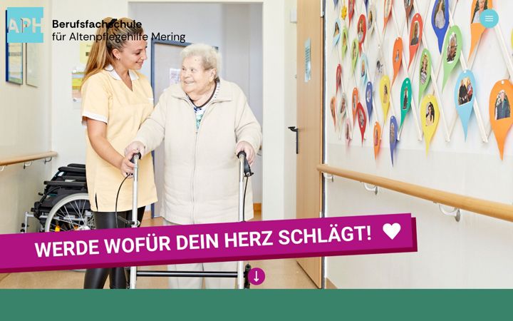 Screenshot of altenpflegehilfe-mering.de