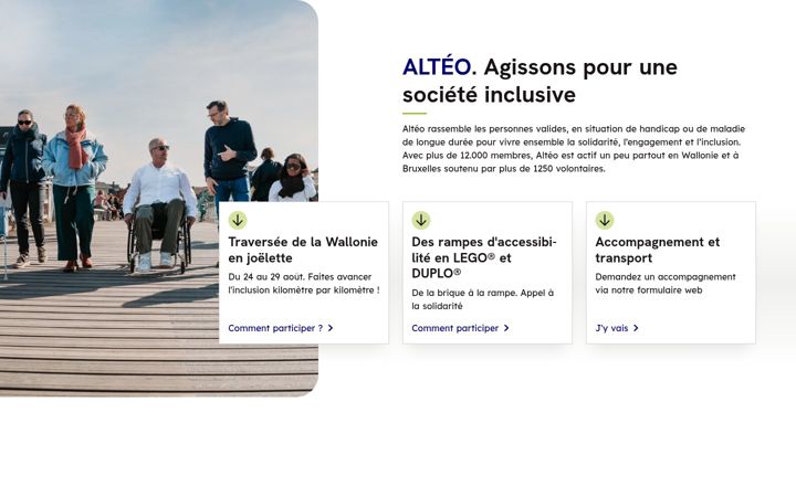 Screenshot of alteoasbl.be