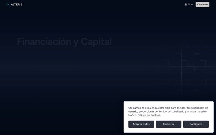 Screenshot of alter-5.com