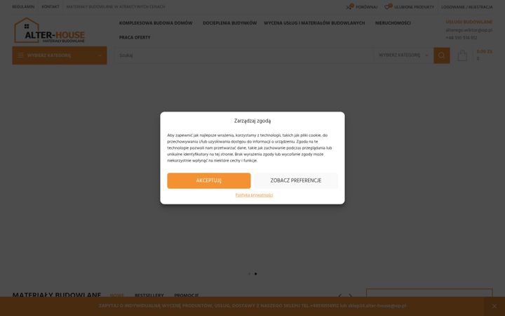 Screenshot of alter-house.pl