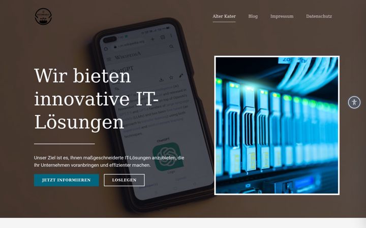 Screenshot of alter-kater.de