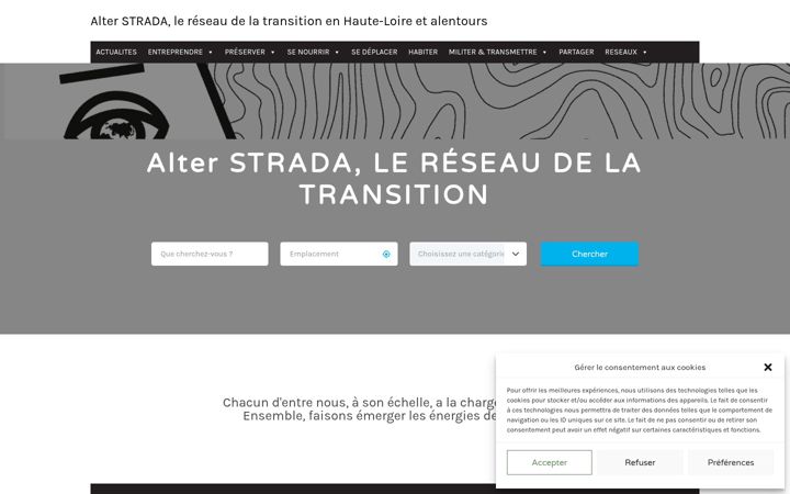 Screenshot di alter-strada.fr