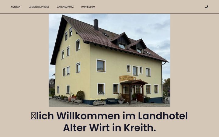 Screenshot of alter-wirt-kreith.de