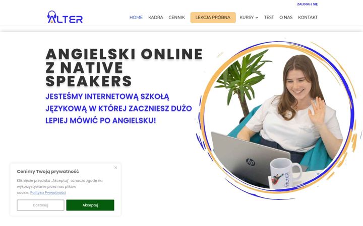Screenshot of alter.edu.pl