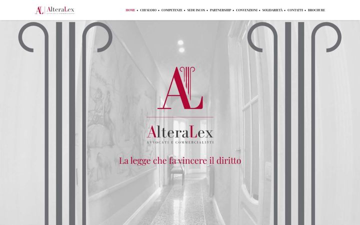 Snímek obrazovky alteralex.com