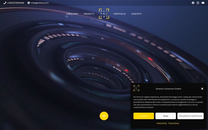 Screenshot of altercut.it