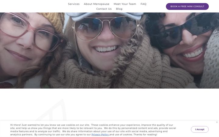 Kuvakaappaus sivustosta alteregohealth.com