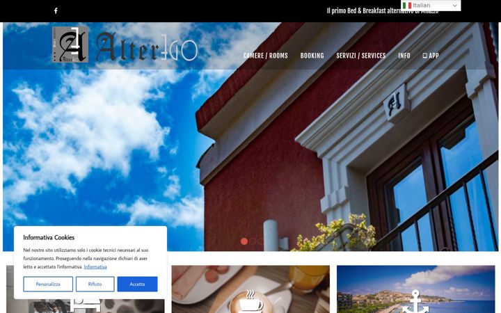 Screenshot of alteregomilazzo.it