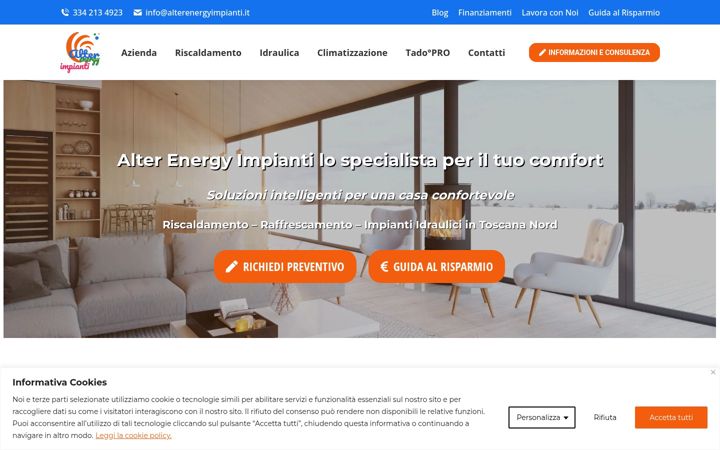 Zrzut ekranu alterenergyimpianti.it