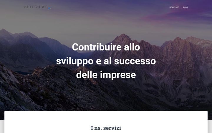 Screenshot von alterexe.com