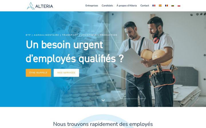 Zrzut ekranu alteria-interim.com