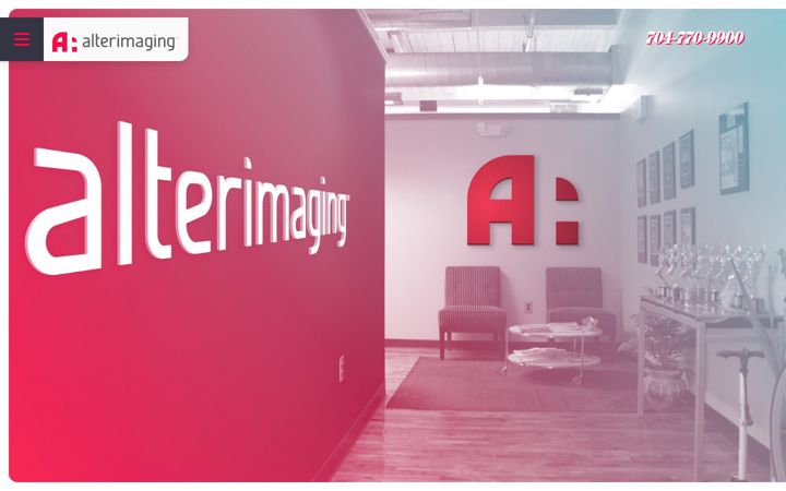 Screenshot of alterimaging.com