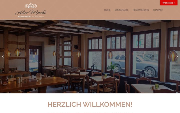 Screenshot of altermarkt-monschau.de