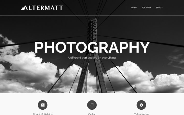 Screenshot of altermatt.net