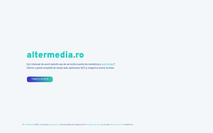 Screenshot of altermedia.ro