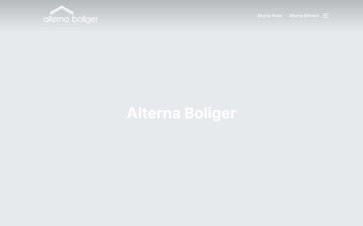 Screenshot of alterna-bolig.dk