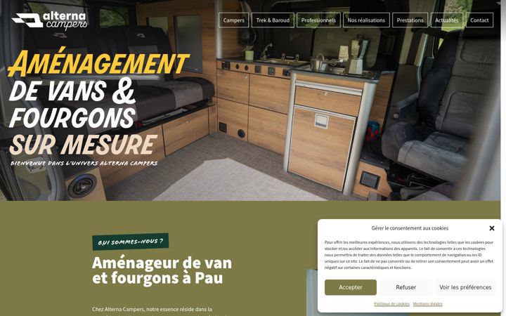 Ekrano kopija alterna-campers.fr