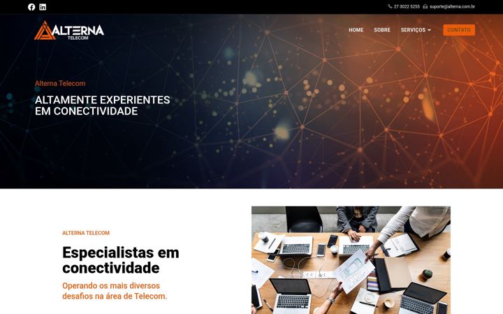 Screenshot of alterna.com.br