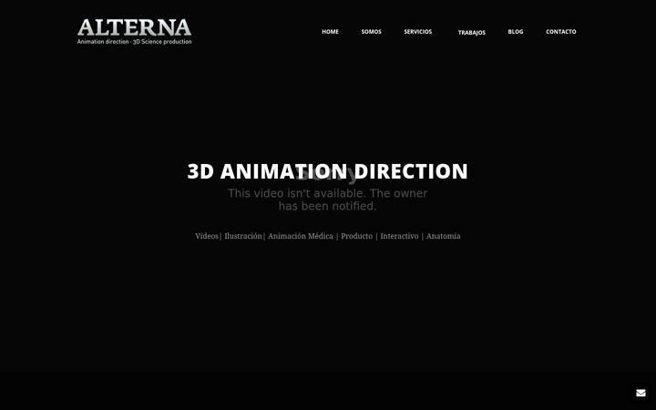 Screenshot of alterna3d.com