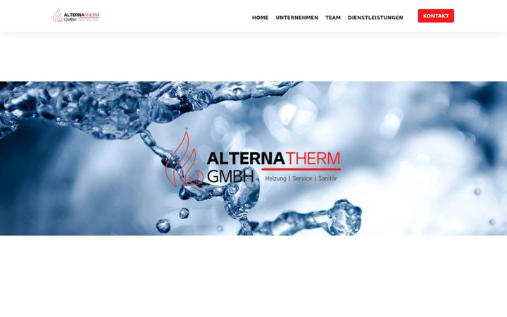 Ekrano kopija alternatherm.ch