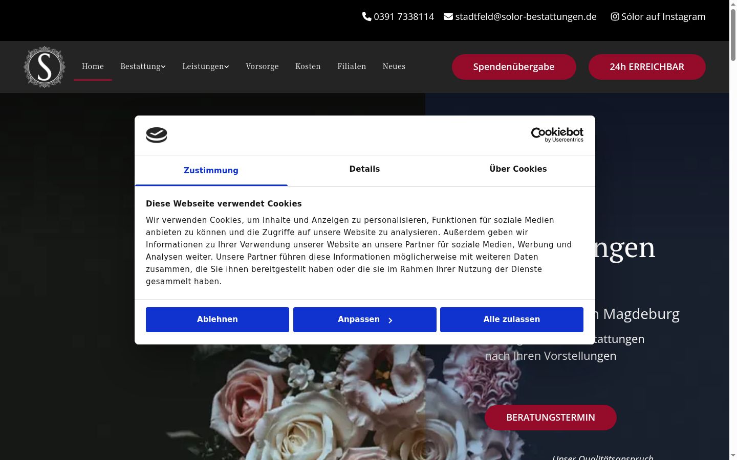 Sutikimo reklamjuostės, rodytos prieš bet kokią sąveiką, ekrano kopija