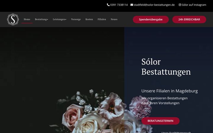 Screenshot of alternativ-magdeburg.de
