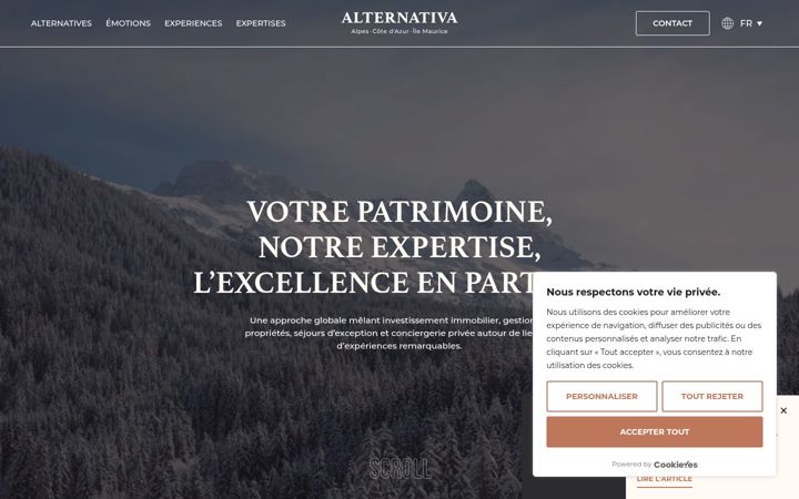 Captura de pantalla de alternativa-3v.com