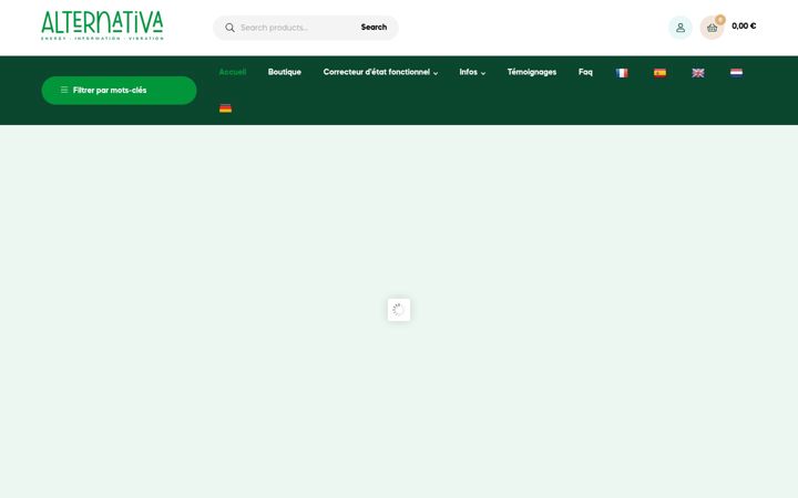 Zrzut ekranu alternativa.be