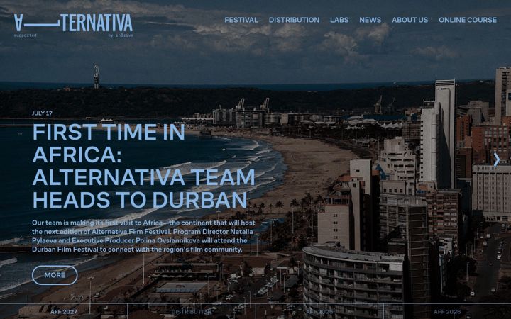Screenshot of alternativa.film