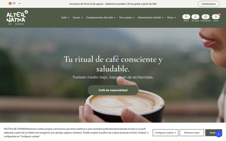 Screenshot of alternativa3.com