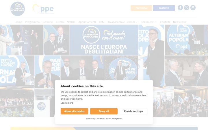 Screenshot of alternativapopolare.it