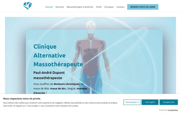 Screenshot of alternative-sante-detente.com
