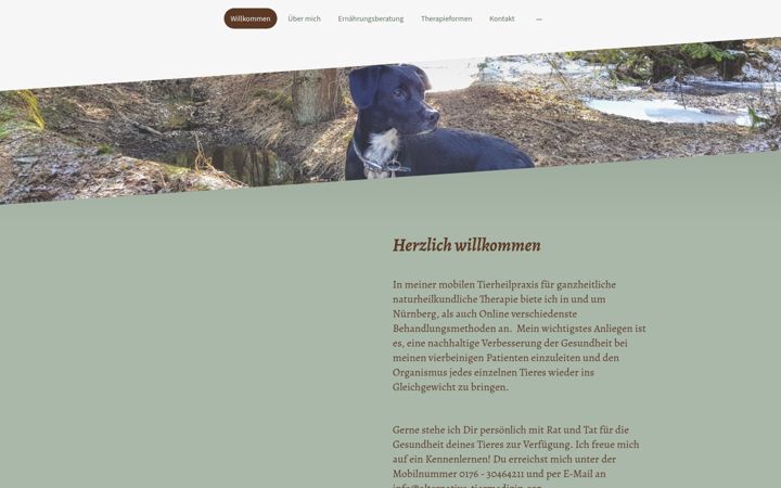 Screenshot of alternative-tiermedizin.org