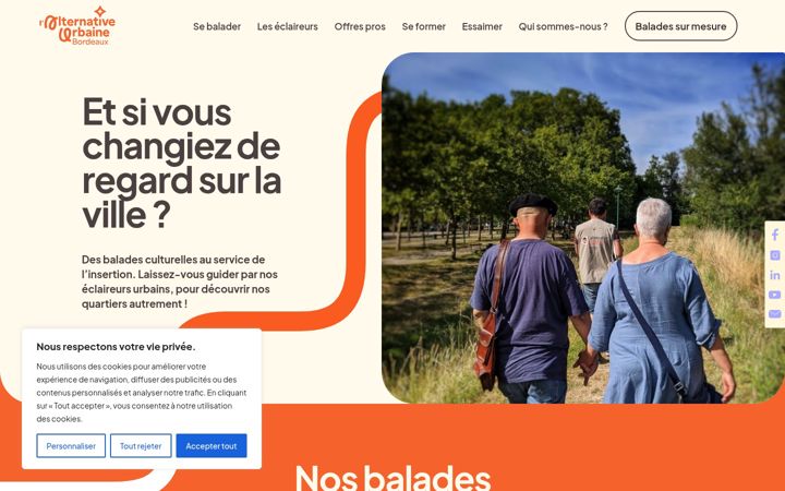 Skærmbillede af alternative-urbaine.com